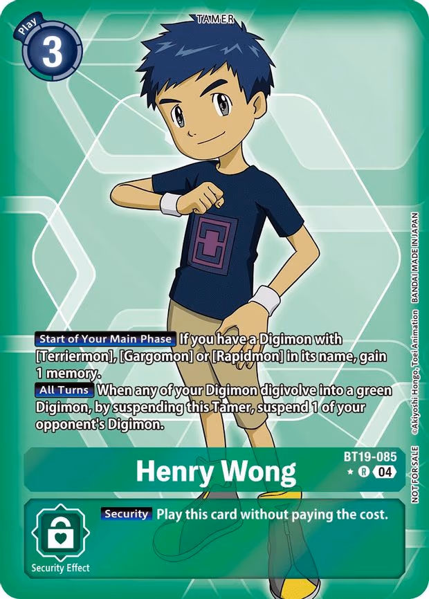 Henry Wong (Release Special Booster 2.5: Box Promotion Pack)